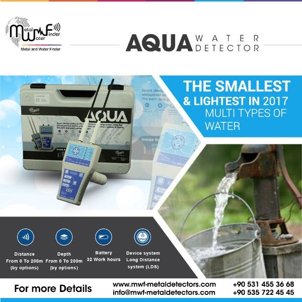 AQUA smallest device to detect water 00905357224545